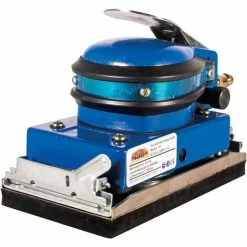 Mauk Druckluft Schwingschleifer Inklusive 5 Schleifpads Und Kupplungsstück - Schleifer Schleifmaschine Exzenterschleifer