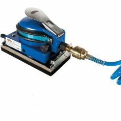 Mauk Druckluft Schwingschleifer Inklusive 5 Schleifpads Und Kupplungsstück - Schleifer Schleifmaschine Exzenterschleifer -MAUK shop 11693470 3