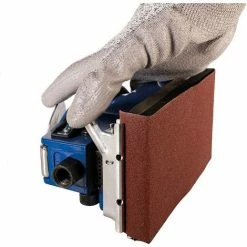 Mauk Druckluft Schwingschleifer Inklusive 5 Schleifpads Und Kupplungsstück - Schleifer Schleifmaschine Exzenterschleifer -MAUK shop 11693470 4