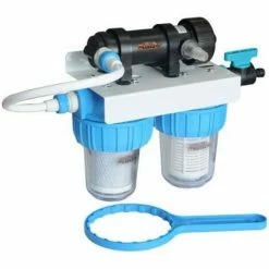 Mauk Kombifilter UVC 7 W Wasserfilter Netzfilter Aktivkohlefilter Vorfilter 4000 L/h