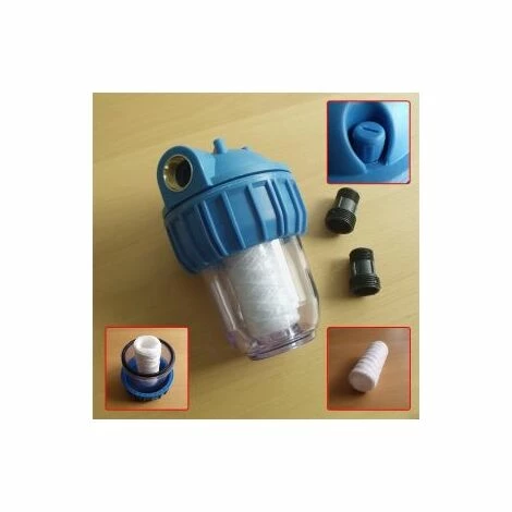 Mauk Wasserfilter Pumpen Filter Vorsatzfilter Vorfilter 3000 l/h 2,54 cm 1 Zoll mit PP Filter Mauk Wasserfilter Pumpen Filter Vorsatzfilter Vorfilter 3000 L/h 2,54 Cm 1 Zoll Mit PP Filter -MAUK shop 11693682 2