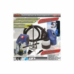 Mauk Farb Sprüh- Und Mischsystem Lackierpistole Farbsprühpistole Rührwerk Mischer Rührgerät Komplett Set 650 W -MAUK shop 11693726 5