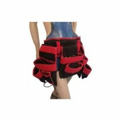 Mauk Werkstatt Gürtel Werkzeuggürtel Mit 3 Tascheneinheiten Und Hammerschlaufe Größenverstellbarer Gurt