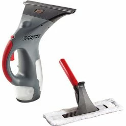 Mauk Akku Fenstersauger Set | 3,6 Volt 14 Watt Mit Handgriff Und Mikrofasertuch | Fensterreiniger Elektrisch