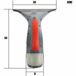 Mauk Akku Fenstersauger Set | 3,6 Volt 14 Watt Mit Handgriff Und Mikrofasertuch | Fensterreiniger Elektrisch -MAUK shop 11693846 4