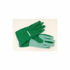 Mauk Gartenhandschuhe Arbeitshandschuhe Schutzhandschuhe Handschuhe, PVC Genoppte Handfläche Größe 9" 12 Paar