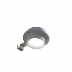 Mauk Solarlicht Solar Leuchte Licht Strahler Außen Garten Wegbeleuchtung Für Die Dachrinne Weiß 3 X LED Weiß 2-er Set