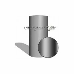 Mauk Carbon Folie Auto- Küchen- Deko- Folie "Silber SILVER Chrome Vinyl (PET Back)" 1,5 X 5 M Selbstklebend