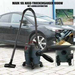 Mauk 10 L Nass- Und Trockensauger Staubsauger Sauger Kompakt - 1000 W -MAUK shop 11693937 3