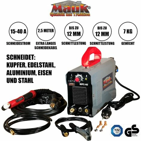 Mauk Plasmaschneider MPS 40 Cutter Schneidgerät Bis 12 Mm Mit Zubehör 2 Mauk Plasmaschneider MPS 40 Cutter Schneidgerät Bis 12 Mm Mit Zubehör – Bild 2