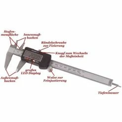 Mauk Digitaler Messschieber Schieblehre - Anzeige In Mm Und Inch 4 Mauk Digitaler Messschieber Schieblehre - Anzeige In Mm Und Inch -MAUK shop 15380982 5