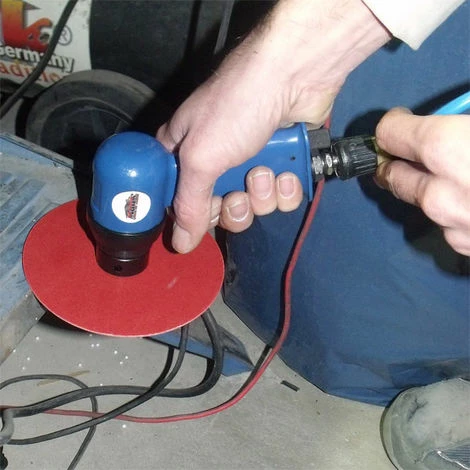 Mauk Druckluft Tellerschleifer Schleifer Schleifgerät Set mit Schleifscheiben - 18000 U/min, 6 bar Mauk Druckluft Tellerschleifer Schleifer Schleifgerät Set Mit Schleifscheiben - 18000 U/min, 6 Bar -MAUK shop 15380991 5