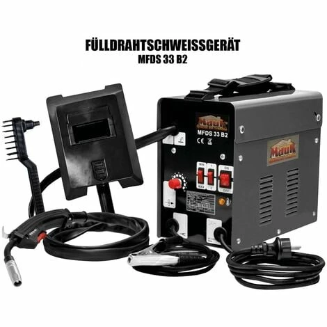 Mauk 100 E Fülldraht Schweißgerät mit Zubehör - 90 A Mauk 100 E Fülldraht Schweißgerät Mit Zubehör - 90 A -MAUK shop 15380992 1