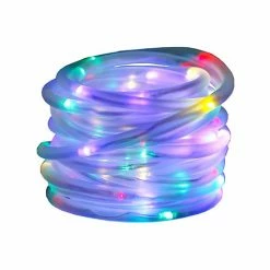 Mauk Solar LED Lichtschlauch Schlauch In Verschiedenen Farben Mehrfarbig - 5 M