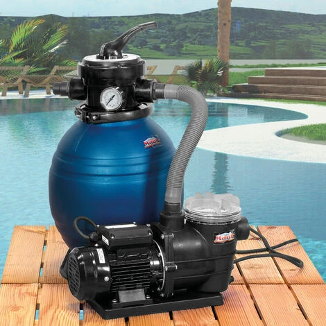 Mauk Pool Sandfilteranlage inklusive Pumpe - 7500 l/h, 250 W Mauk Pool Sandfilteranlage Inklusive Pumpe - 7500 L/h, 250 W -MAUK shop 15381018 2
