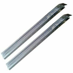 Mauk Kfz Auto Verladerampe Auffahrrampe Rampe 2 Stück - 450 Kg, 165 Cm