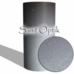 Mauk Filz- Folie Kfz Auto- Küchen- Deko- Folie "Velvet Vinyl Grey" Selbstklebend - 1,5 X 5 M