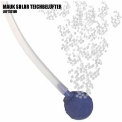Mauk Solar Teichbelüfter Oxydator Inklusive Sauerstoffstein Schwarz 0,8 Watt Rund 2 Mauk Solar Teichbelüfter Oxydator Inklusive Sauerstoffstein Schwarz 0,8 Watt Rund -MAUK shop 45801143 3