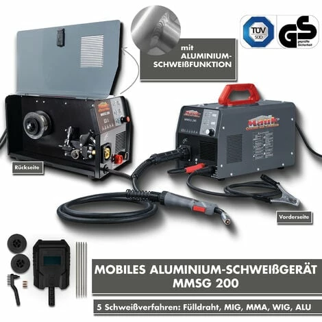 Mauk Multischweißgerät MMSG 200 A Mauk Multischweißgerät MMSG 200 A -MAUK shop 45801152 2